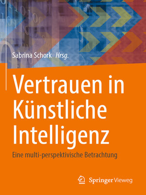 cover image of Vertrauen in Künstliche Intelligenz